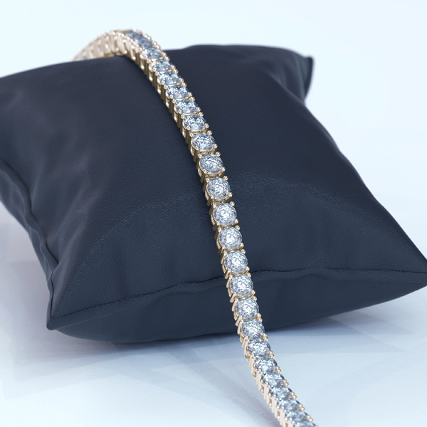 Buy Friendly Diamonds Diamond Tennis Bracelet | 4 Carat IGI Certified Lab  Grown Diamond Bracelet Line 7