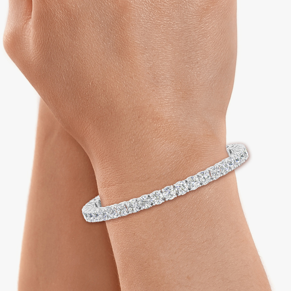 14KT White Gold 16.50 CTW Diamond Fancy Design Bracelet | Bridal diamond  jewellery, Diamond bracelet design, Bracelet designs